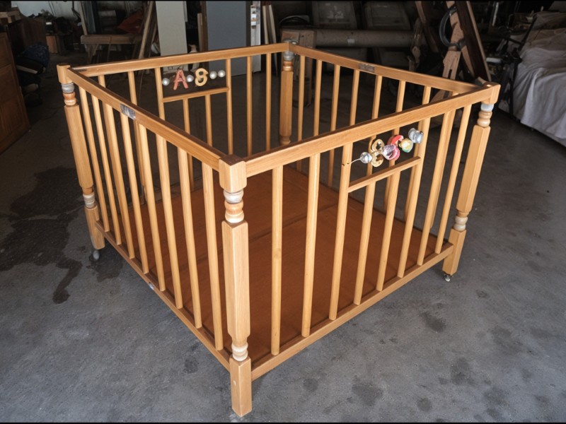 Old=school playpen