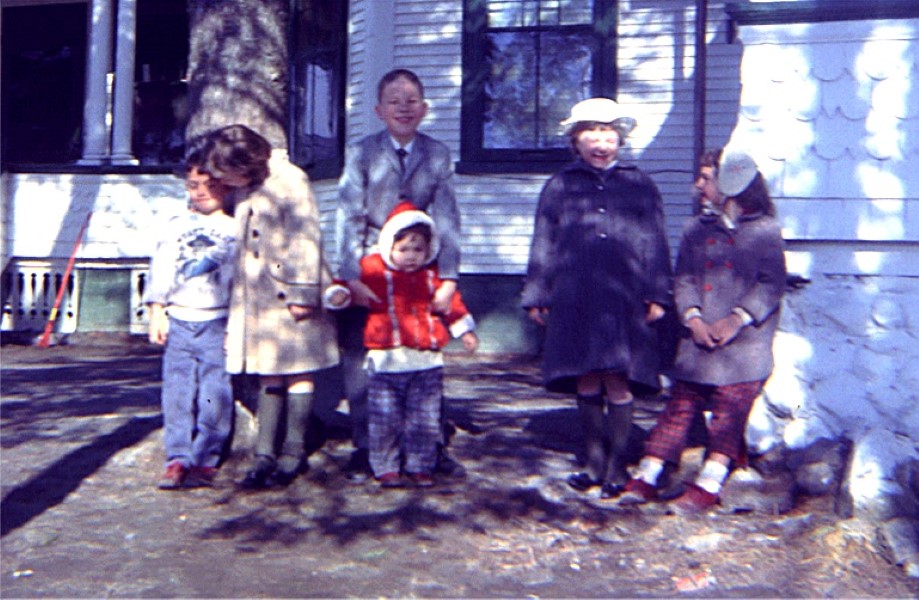 Us with the Valentine kids.