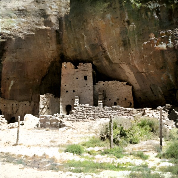 Cliffdwelling, Mesa Verde, Colorado, 1961