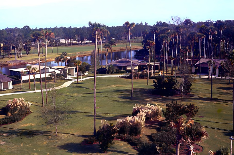 The Model Homes cluster showed visitors what the properties would eventually look like.