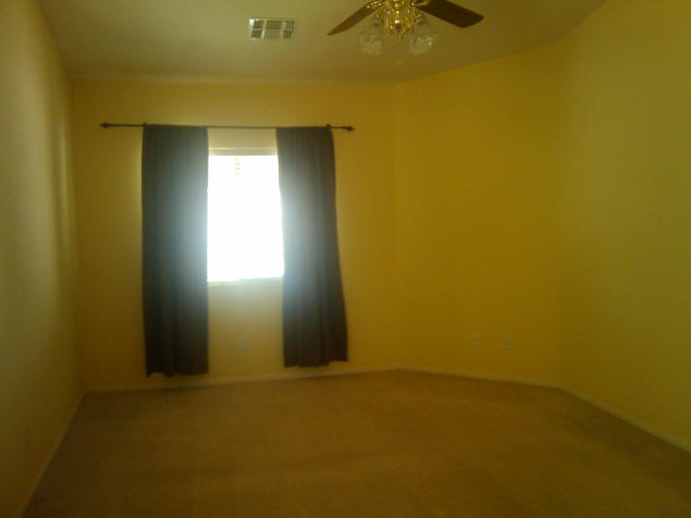 Master Bedroom in August.