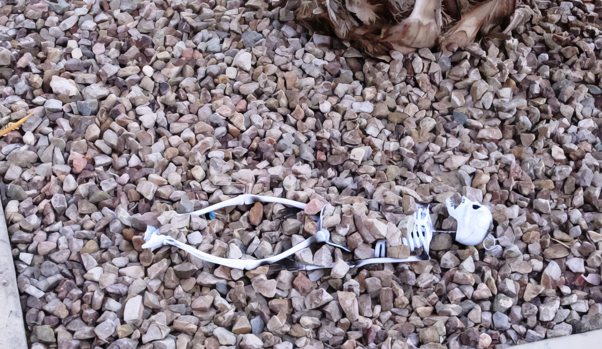 Shallow graves are much more popular.