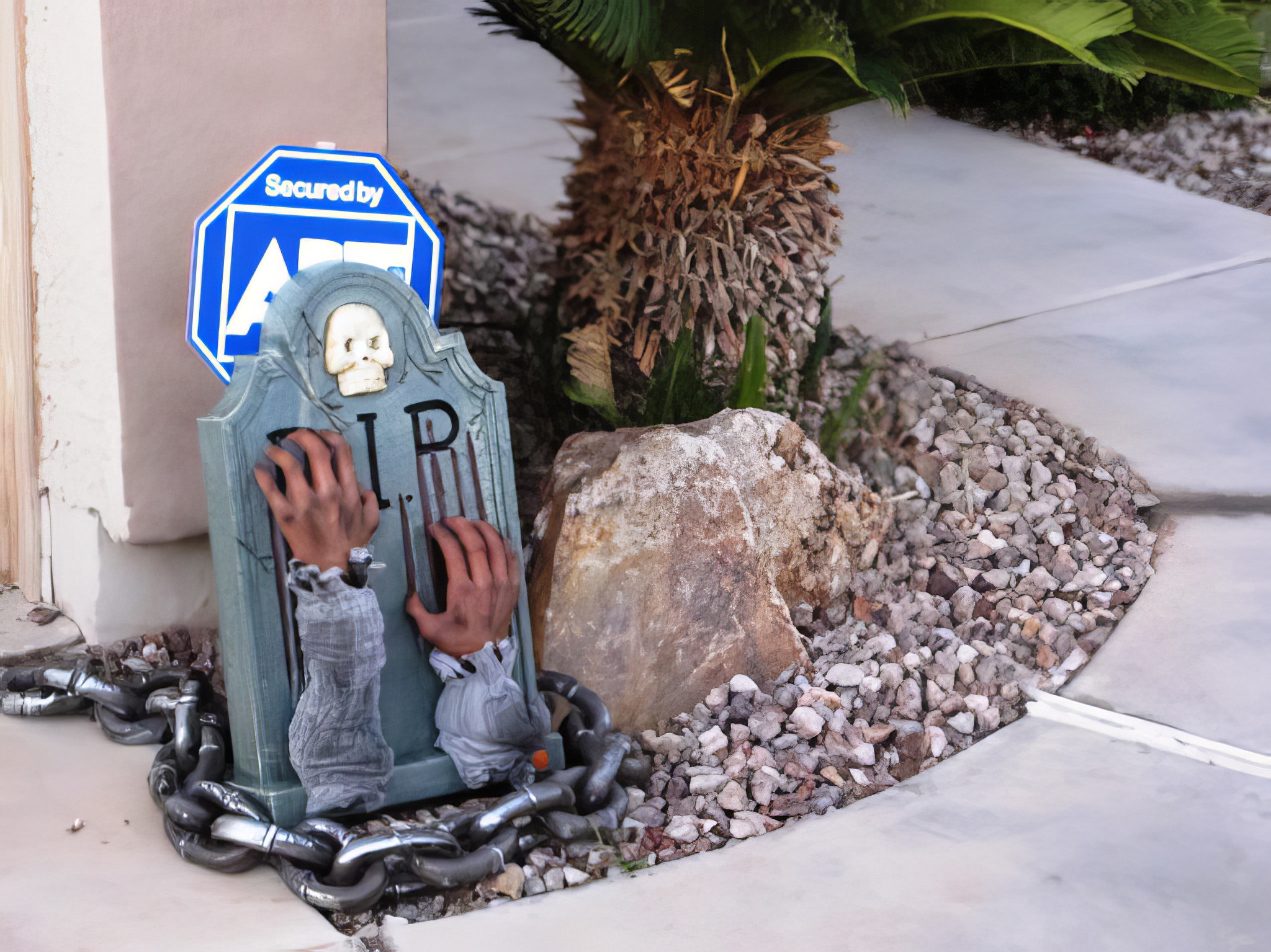Premature burial.