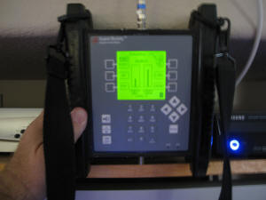 The signal monitor.