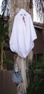 A bleeding-mouth ghost.