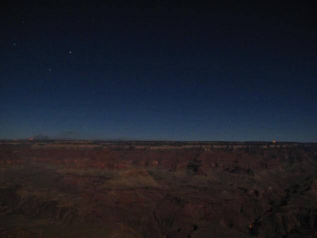 Fires burning on North Rim.