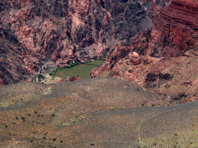Kaibab Suspension Bridge.