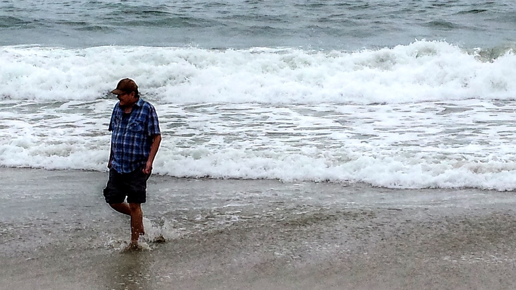 Keith at the beach.