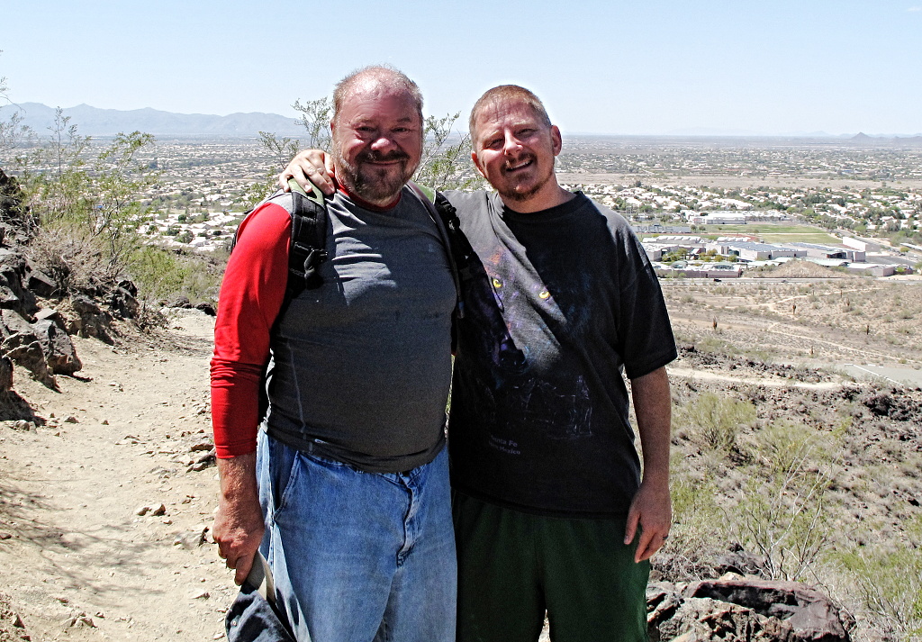 Me with Jason in 2012.