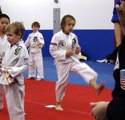 Zachary practicing 