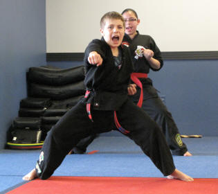 Horse Stance with Punch