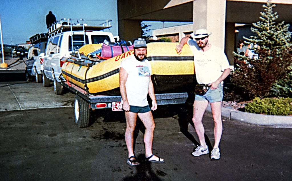Dave and I at Days Inn
