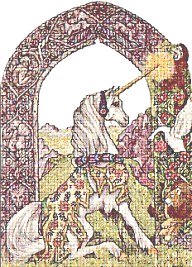 Complex crossstitch pattern