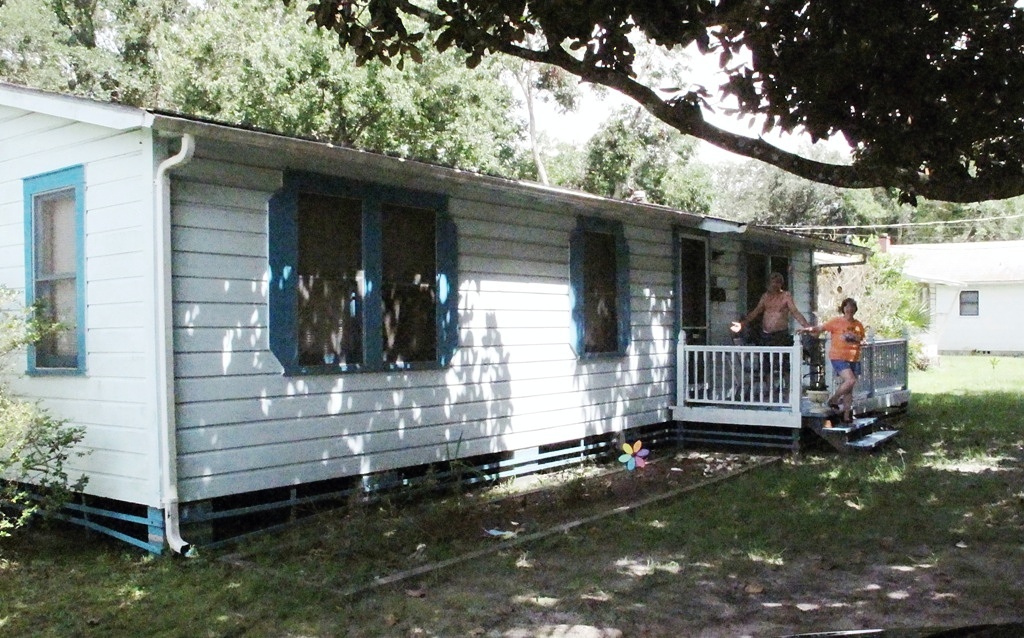 Mary Joan and Calvin's house.