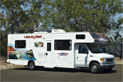 Our rental motorhome: Sleeps 7!