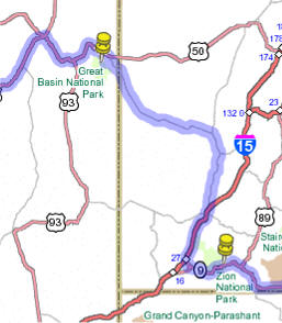 Zion to Great Basin