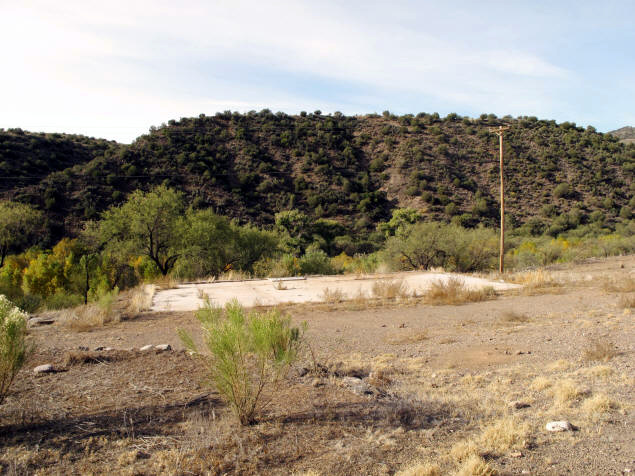 Foundations of the Childs Power Plant's manager's house.