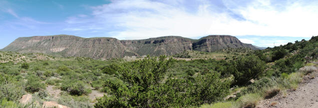 Purple Mountain as seen from Child's Power Road.