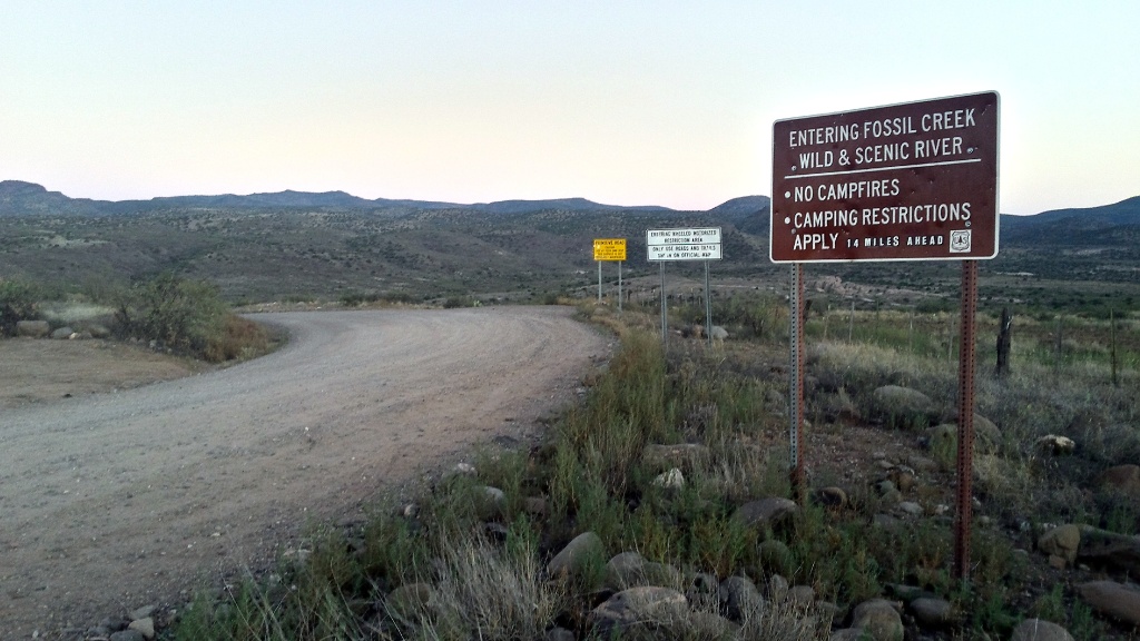 Old Fossil Creek Road