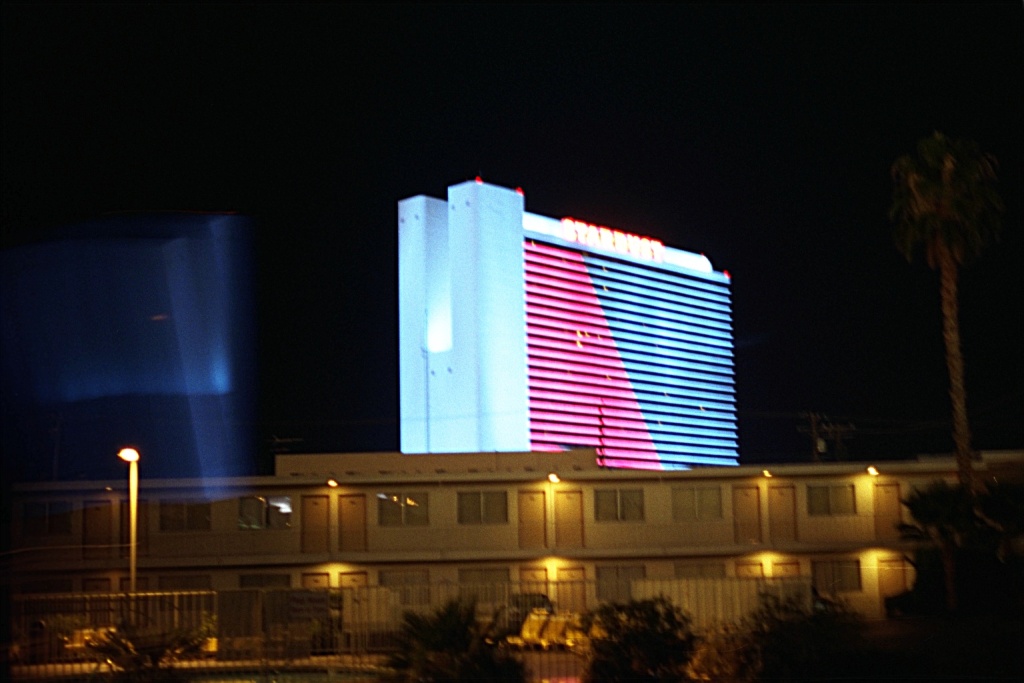 Who could sleep amid all the lights?