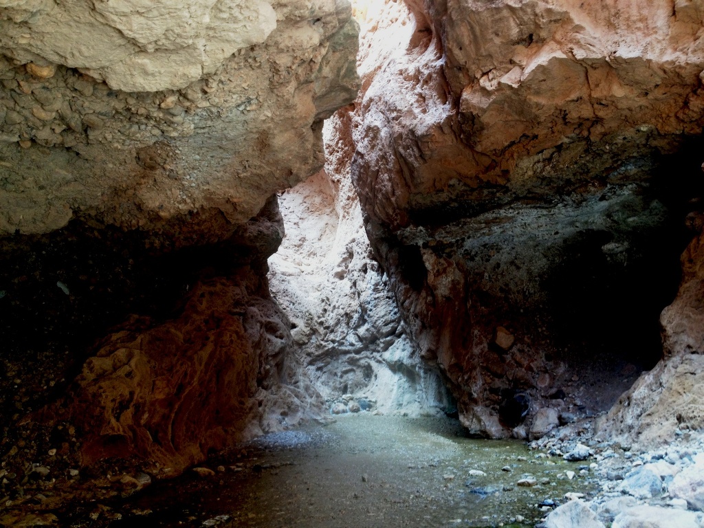 Travertine Falls grotto.