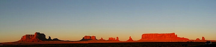 Sunset panorama.