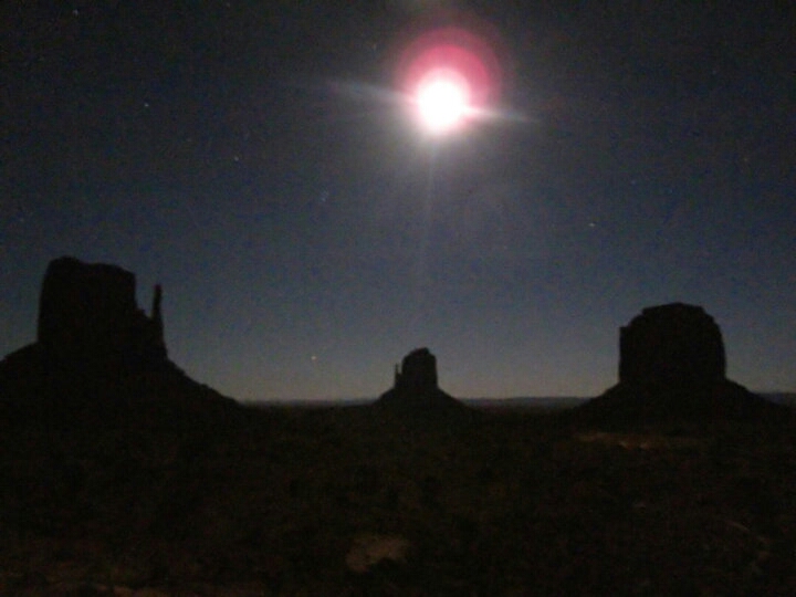 The Mittens and Merick Butte.