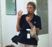 Our tour guide: Enthusiastic and knowledgable.