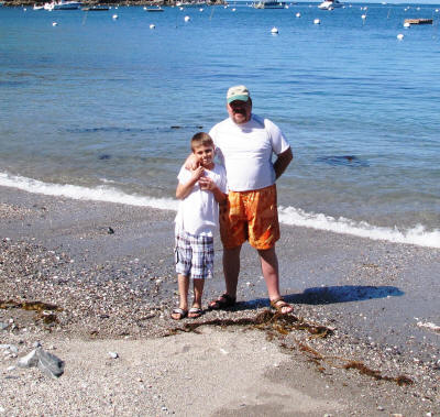 Zach and Big Papa (me)