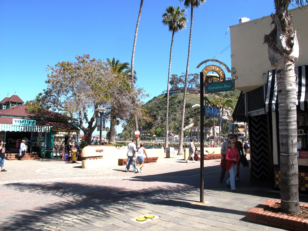 A street in Avalon.