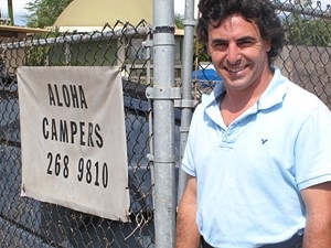 Ariel, owner of Aloha Campers.