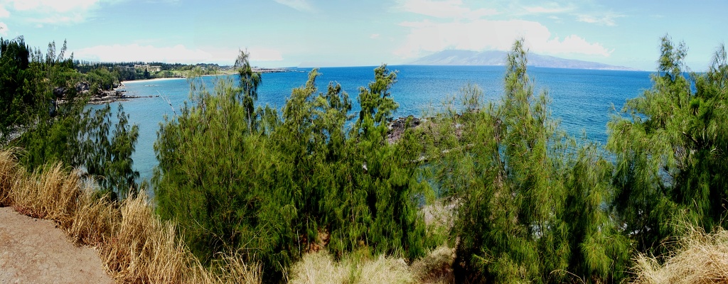 From the coast of West Maui.