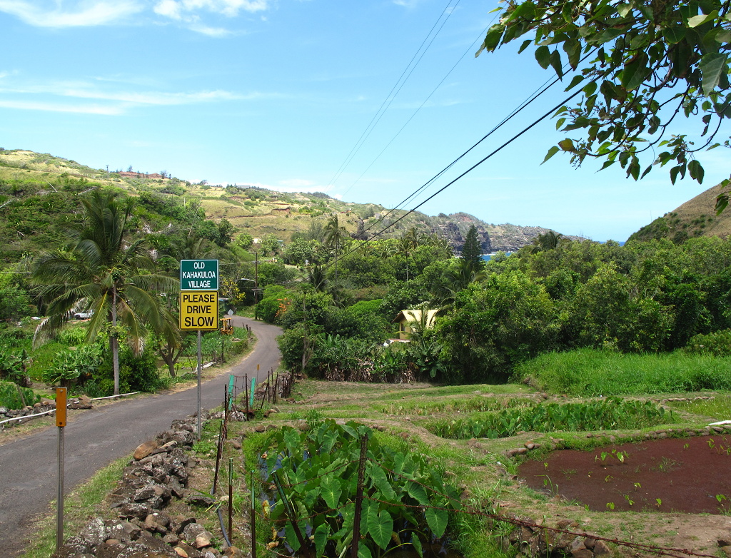 Old Kahakuloa Village.