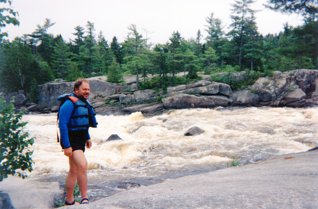 Me at the Banks of the Penobscot