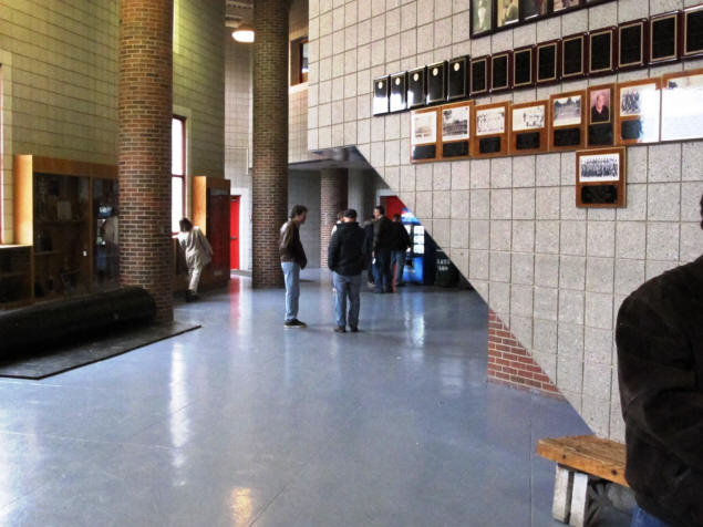 The new foyer to the school.