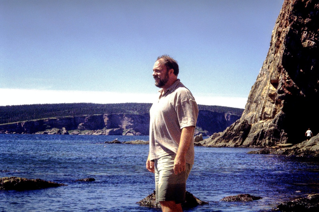 The Author at Perc&eacute; Rock.