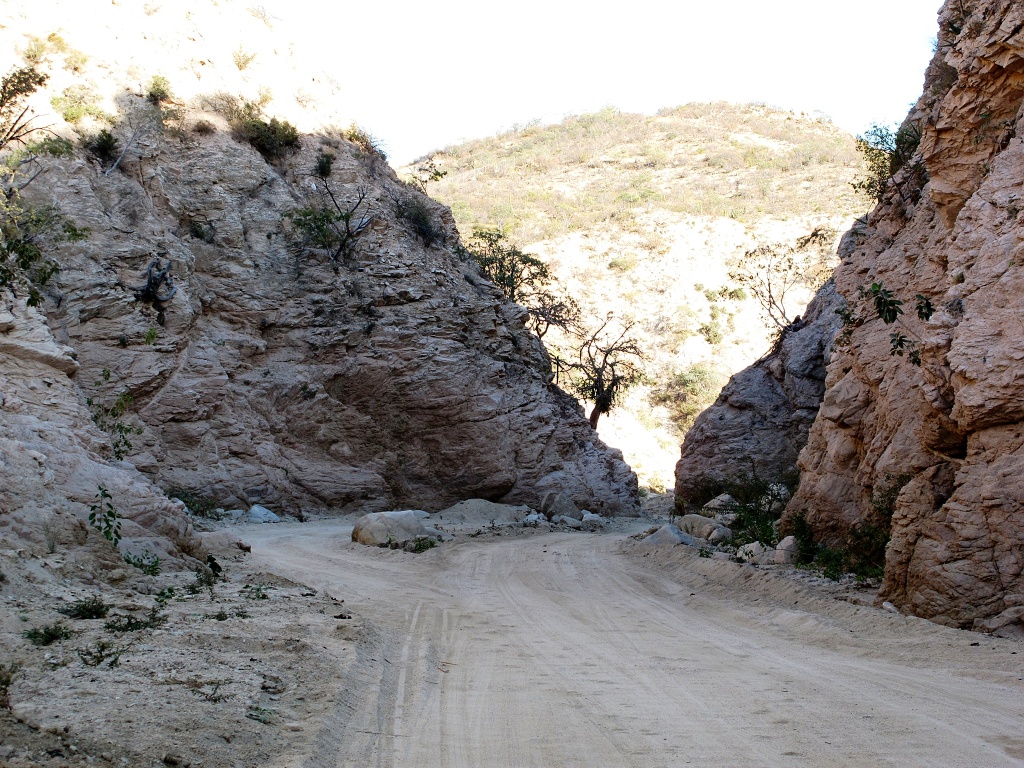 Canyon on the wrong road to our lodging.