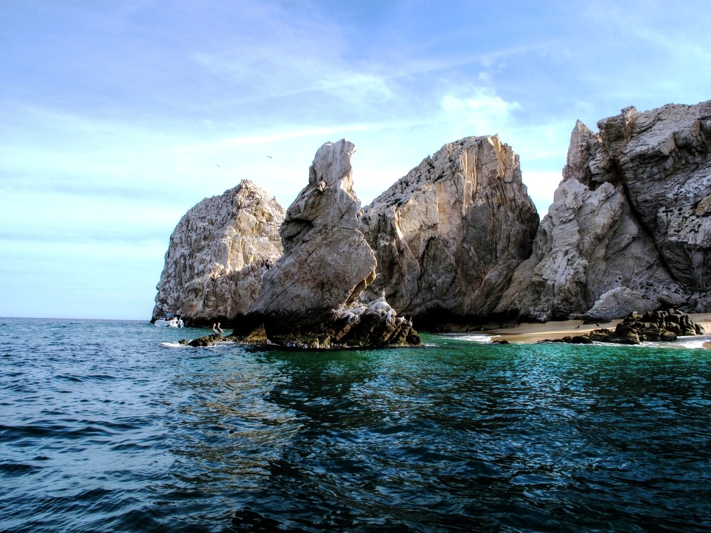 Landing at Lover's Beach.