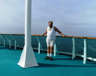 Big Papa on deck.