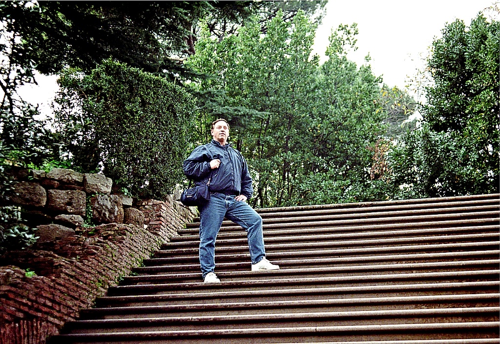 Michael on Palatine Steps