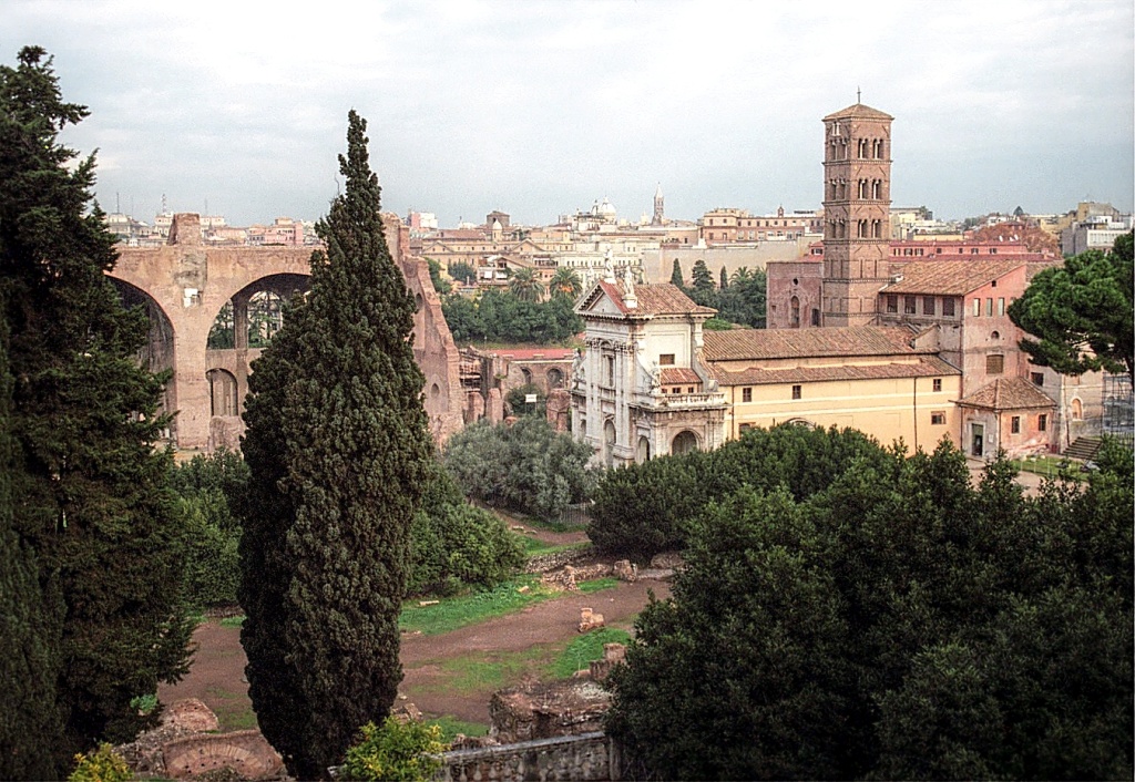 Roman Forum from Palatine Hill