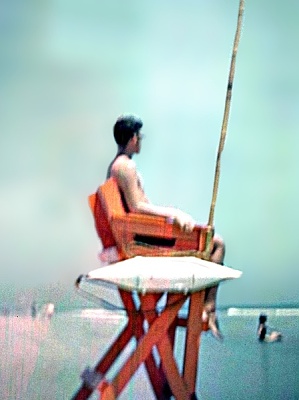 Me lifeguarding, circa 1967.